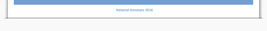 Footer der Notare Konstanz